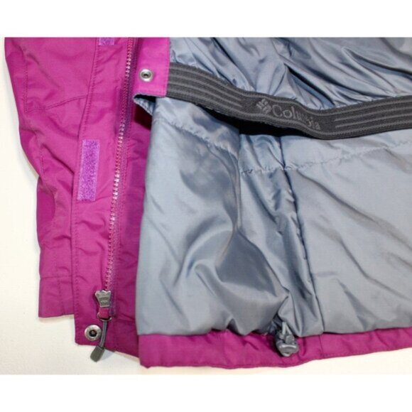 Womens Columbia Alpine Action Omni-heat Jacket Coat Large Pink Ski Snow 1725571 - Picture 14 of 14